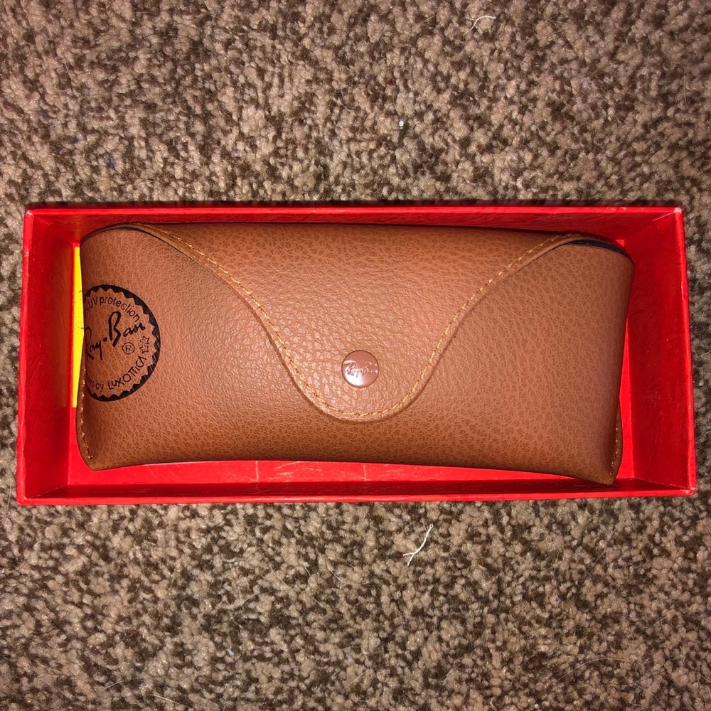 Brown Ray Bans case